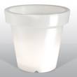 Bloom POT 40 cm,  44 cm, unbeleuchtet, wei