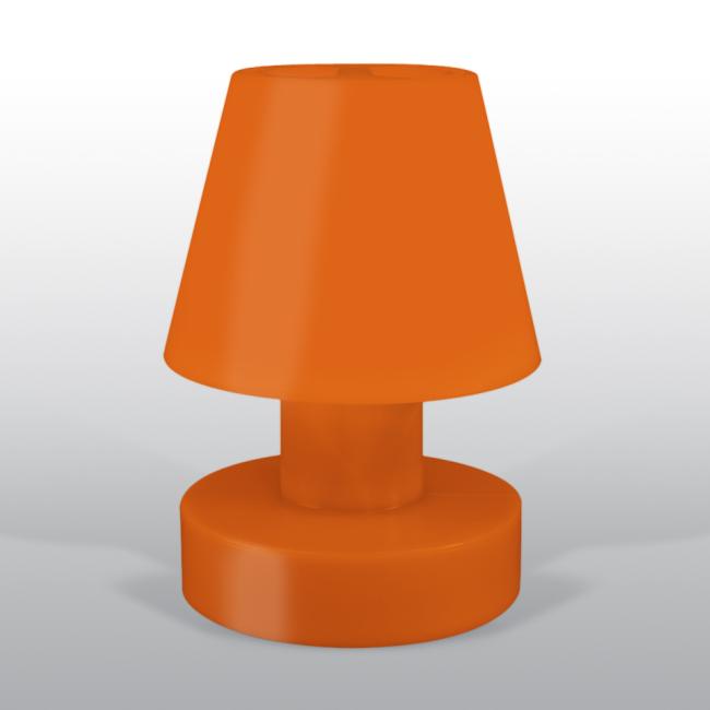 BLOOM Portable Lamp 56 mit Kabel orange