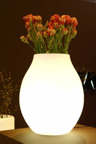 BULB beleuchtete Vase