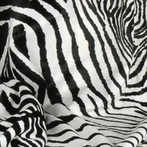 CARMA Bodenkissen Zebra white 70x70 cm