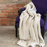 CARMA Plaid Strickkanin beige CARMA Plaid Strickkanin beige