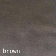 CARMA Plaid Uni Wolle/Kaschmir brown 135x190 cm mit Fransen