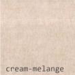 CARMA Plaid Uni Wolle/Kaschmir cream-melange 135x190 cm mit Fransen