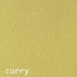 CARMA Plaid Uni Wolle/Kaschmir curry 135x190 cm mit Fransen