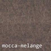 CARMA Plaid Uni Wolle/Kaschmir mocca-melange 135x190 cm mit Fransen