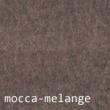 CARMA Plaid Uni Wolle/Kaschmir mocca-melange 135x190 cm mit Fransen