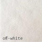 CARMA Plaid Uni Wolle/Kaschmir off-white 135x190 cm mit Fransen