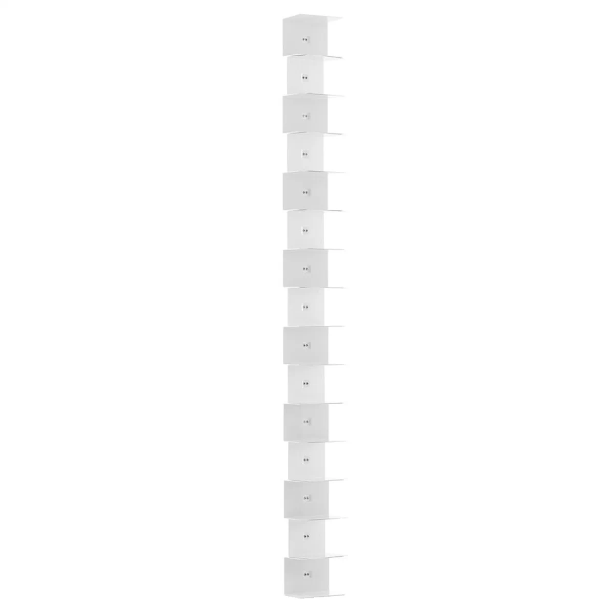 PTOLOMEO WALL 210cm Wandregal in weiß leer von OpinionCIATTI PTOLOMEO WALL 210cm Wandregal in weiß leer