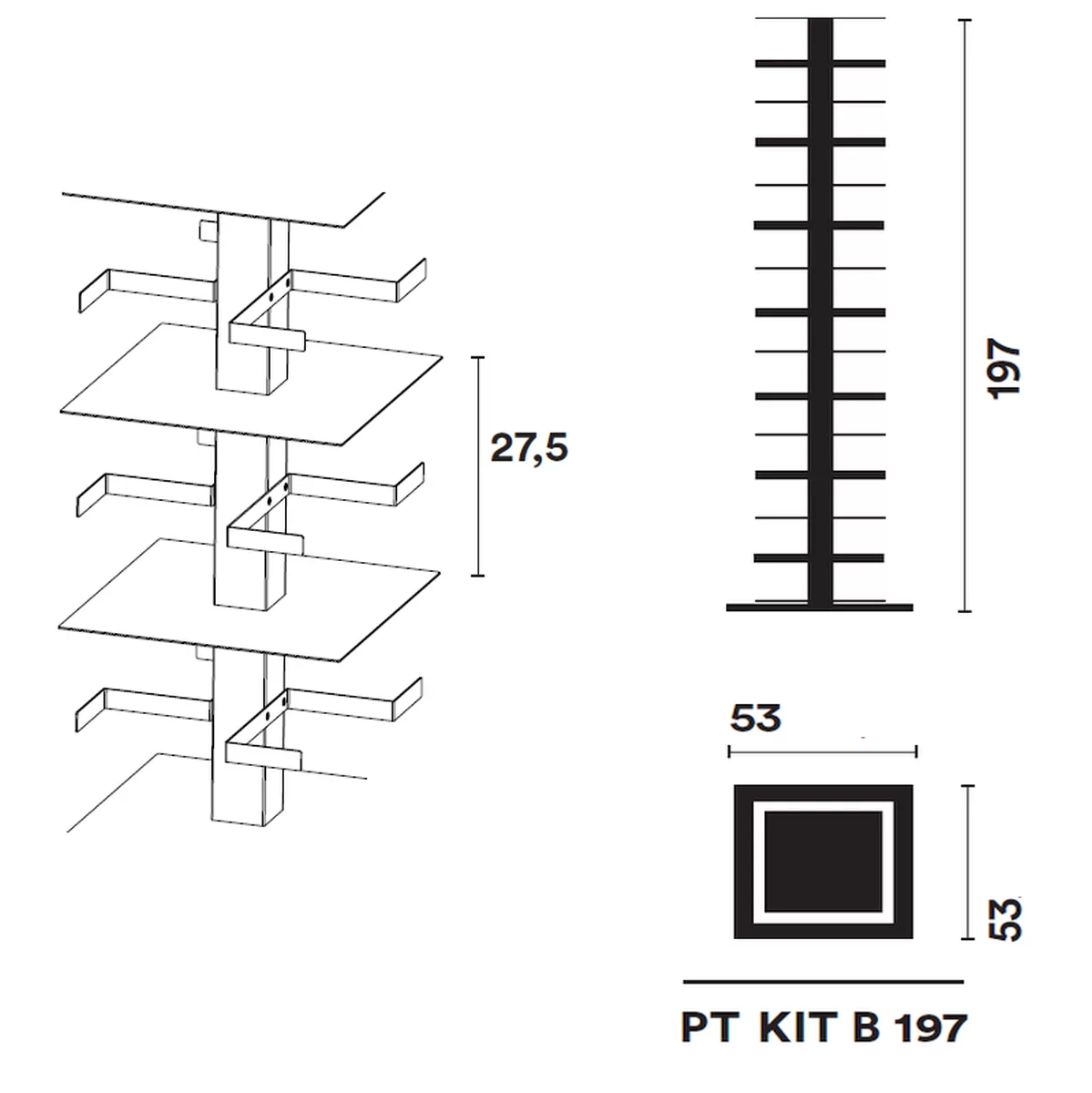 PTOLOMEO X4 Bezeichnung Kit-B