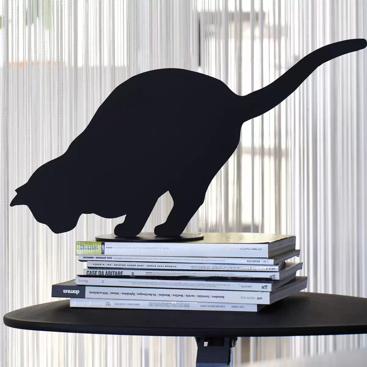 Ombres de Chats Buchstütze spielende Katze , O