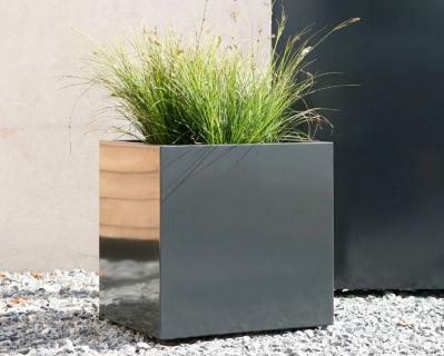 FLOWERBOX Pflanzgef Hhe 48 cm, anthrazit