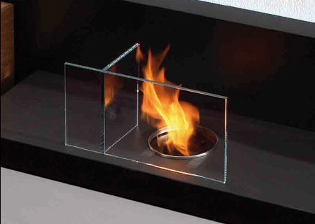 Loungefire Feuerstelle - mit Schutzglas