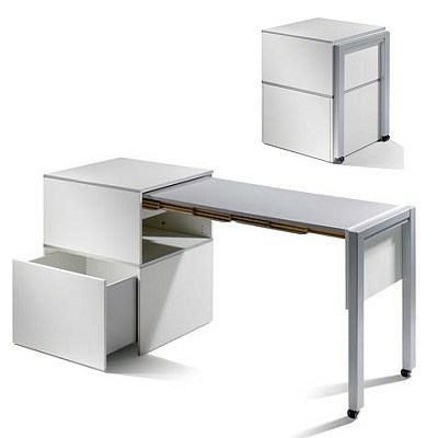 @cetera ausziehbarer Schreibtisch 2er