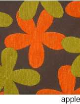 POUFF Sitzhocker Flower - Apple