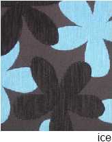 POUFF Sitzhocker Flower - Ice