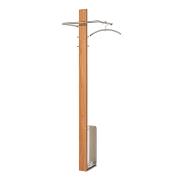 MISTER T Wandgarderobe 551-bn Kernbuche / Edelstahl, mit Schirmständer MISTER T Wandgarderobe 551-bn Kernbuche / Edelstahl, mit Schirmständer