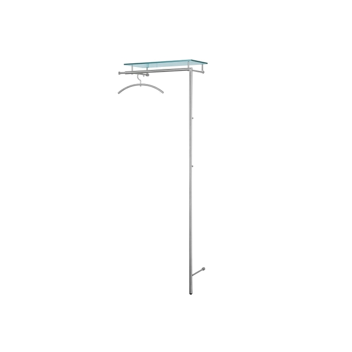 LENA 2 Wandgarderobe mit Hutablage, Ausrichtung links von D-TEC LENA 2 Wandgarderobe mit Hutablage, Ausrichtung links