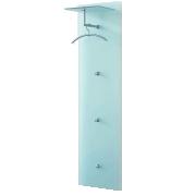 PACIFIC 501 Wandgarderobe satiniert mit Hutablage PACIFIC 501 Wandgarderobe satiniert mit Hutablage
