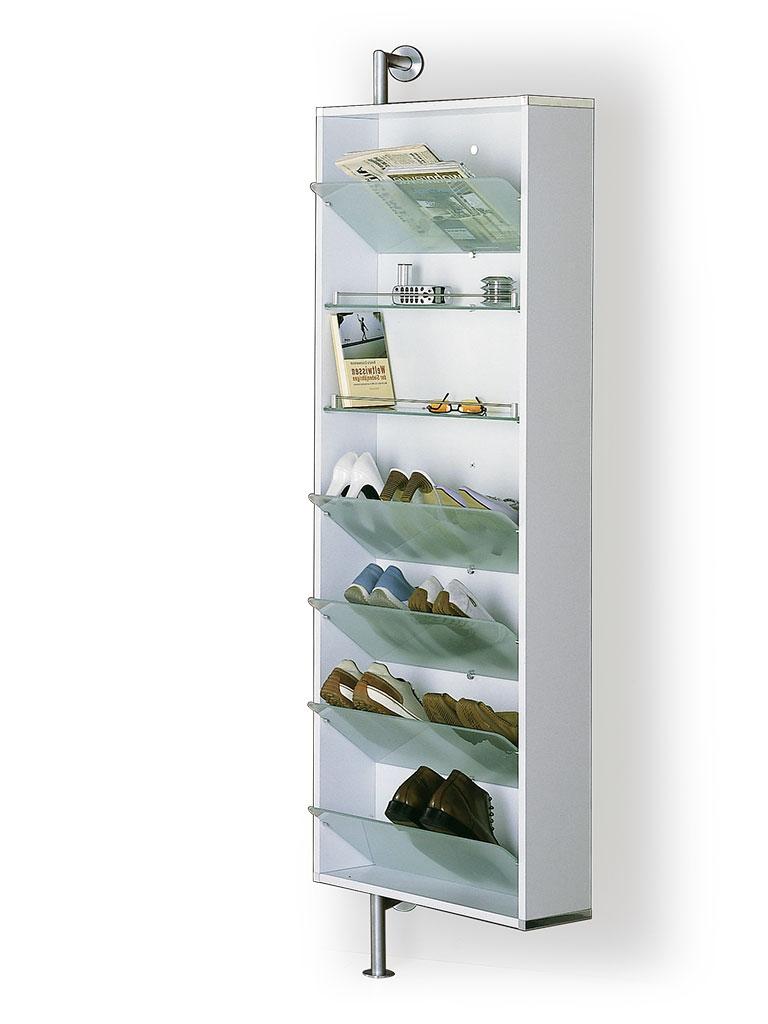 Regalboden, 1 Stück, für YALOU Garderoben, Glas ultrawhite von rosconi Regalboden, 1 Stück, für YALOU Garderoben, Glas ultrawhite
