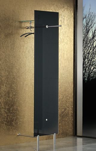 PACIFIC 503 B Standgarderobe satiniert mit Hutablage satiniert von D-TEC PACIFIC 503 B Standgarderobe satiniert mit Hutablage satiniert