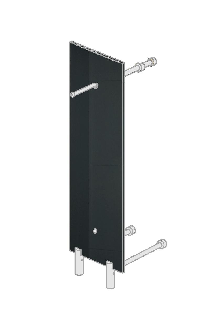 PACIFIC 503 Standgarderobe anthrazit ohne Hutablage