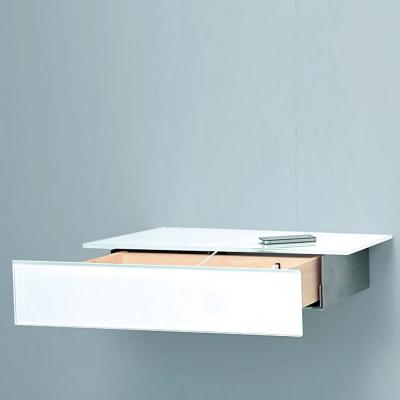 BELLE Wandkonsole D-TEC, Glas weiß, geöffnet von rosconi BELLE Wandkonsole D-TEC, Glas weiß, geöffnet