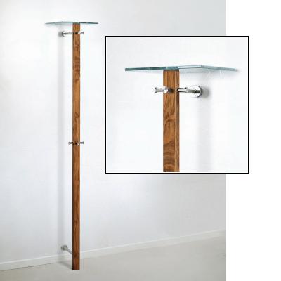 LANA Wandgarderobe von D-TEC Nußbaum mit Hutablage von rosconi LANA Wandgarderobe von D-TEC Nußbaum mit Hutablage