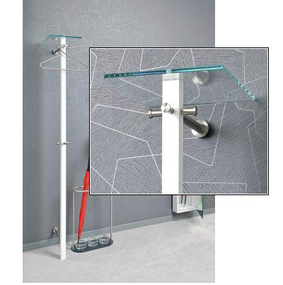 LANA Wandgarderobe von D-TEC weiß ohne Hutablage von rosconi LANA Wandgarderobe von D-TEC weiß ohne Hutablage