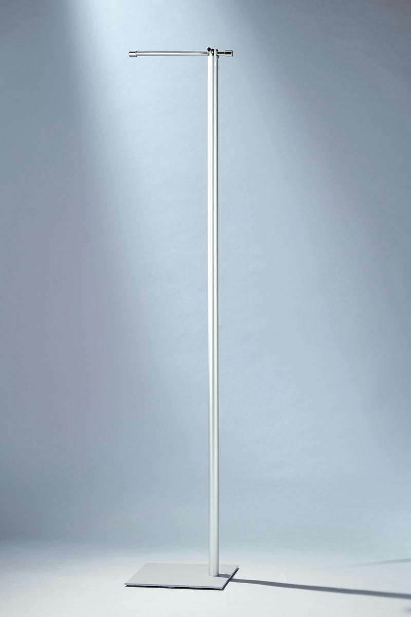 AIRO Standgarderobe Rundrohr silber von D-TEC AIRO Standgarderobe Rundrohr silber