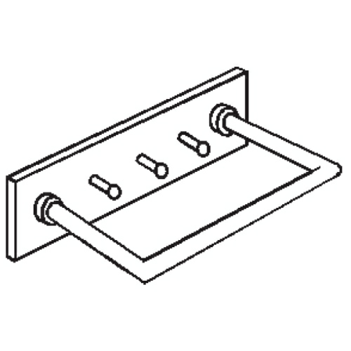 ATLAS 3 Wandgarderobe, D-TEC, technische Zeichnung von rosconi ATLAS 3 Wandgarderobe, D-TEC, technische Zeichnung