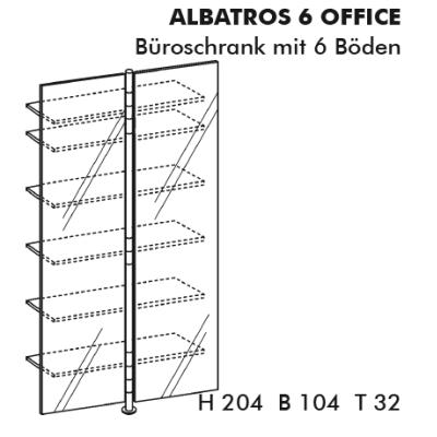 ALBATROS 6 Office Aktenschrank