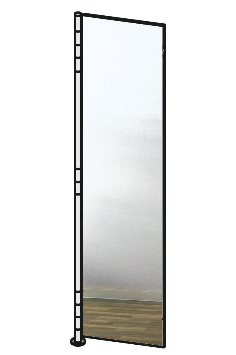 ALBA 2 Wandgarderobe Spiegeltür von rosconi ALBA 2 Wandgarderobe Spiegeltür