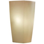 TREVIA beleuchtetes Pflanzgefäß 150 cm weiß TREVIA beleuchtetes Pflanzgefäß 150 cm weiß