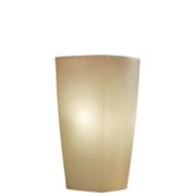 TREVIA beleuchtetes Pflanzgefäß 110 cm weiß TREVIA beleuchtetes Pflanzgefäß 110 cm weiß