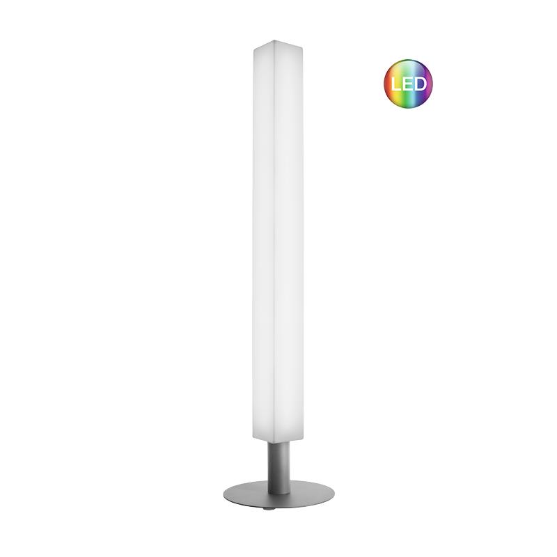 LUNOCS Stehleuchte CUBE mit LED Beleuchtung, 8 farbig mit Kaltweiß von degardo LUNOCS Stehleuchte CUBE mit LED Beleuchtung, 8 farbig mit Kaltweiß