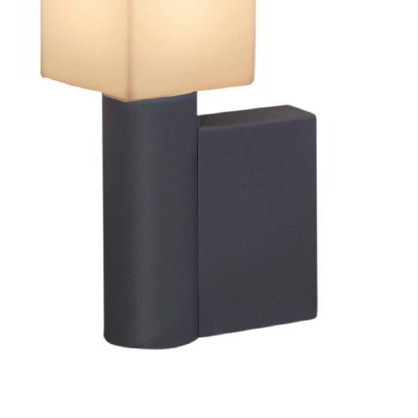 LUNOCS Wandhalterung anthrazit metallic matt von degardo LUNOCS Wandhalterung anthrazit metallic matt