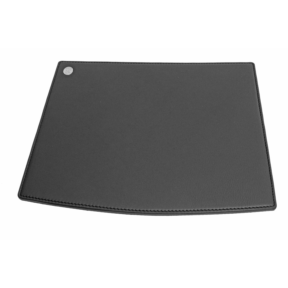 El Casco Mouse Pad M721, Kalbsleder, schwarz, E