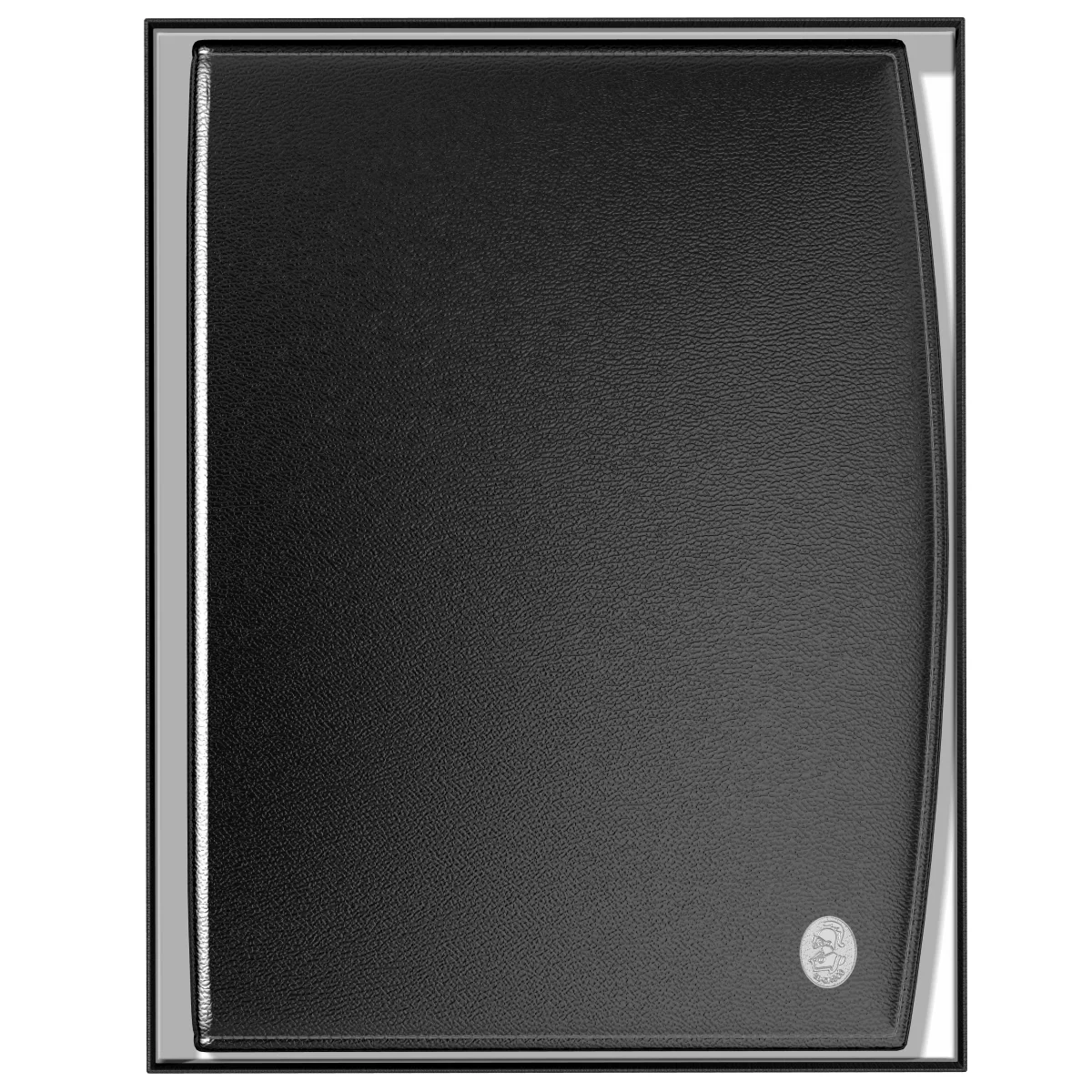 Der M-713 in einer luxurisen Geschenkbox prsentiert  perfekt als exklusives Schreibtischaccessoire oder hochwertiges Geschenk.