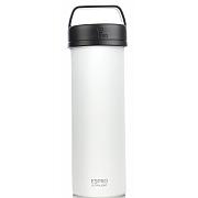 ESPRO Ultralight Kaffeezubereiter / Isolierflasche 475ml Edelstahl kalkweiß