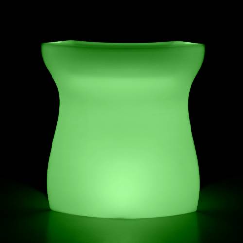 Eckelement mit LED-Beleuchtung von plusT COLLECTION euro3plast Eckelement mit LED-Beleuchtung