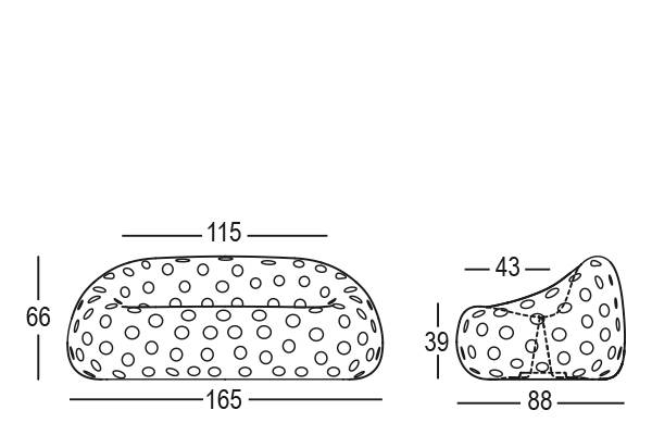 AIRBALL Gartensofa Mae