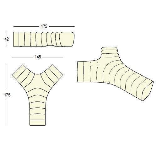 JETLAG Sitzbank, modulares Sitzsystem, Mae