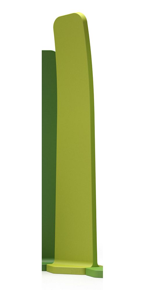 GRADIENT Raumtrenner, 160 cm, Farbe apfelgrün