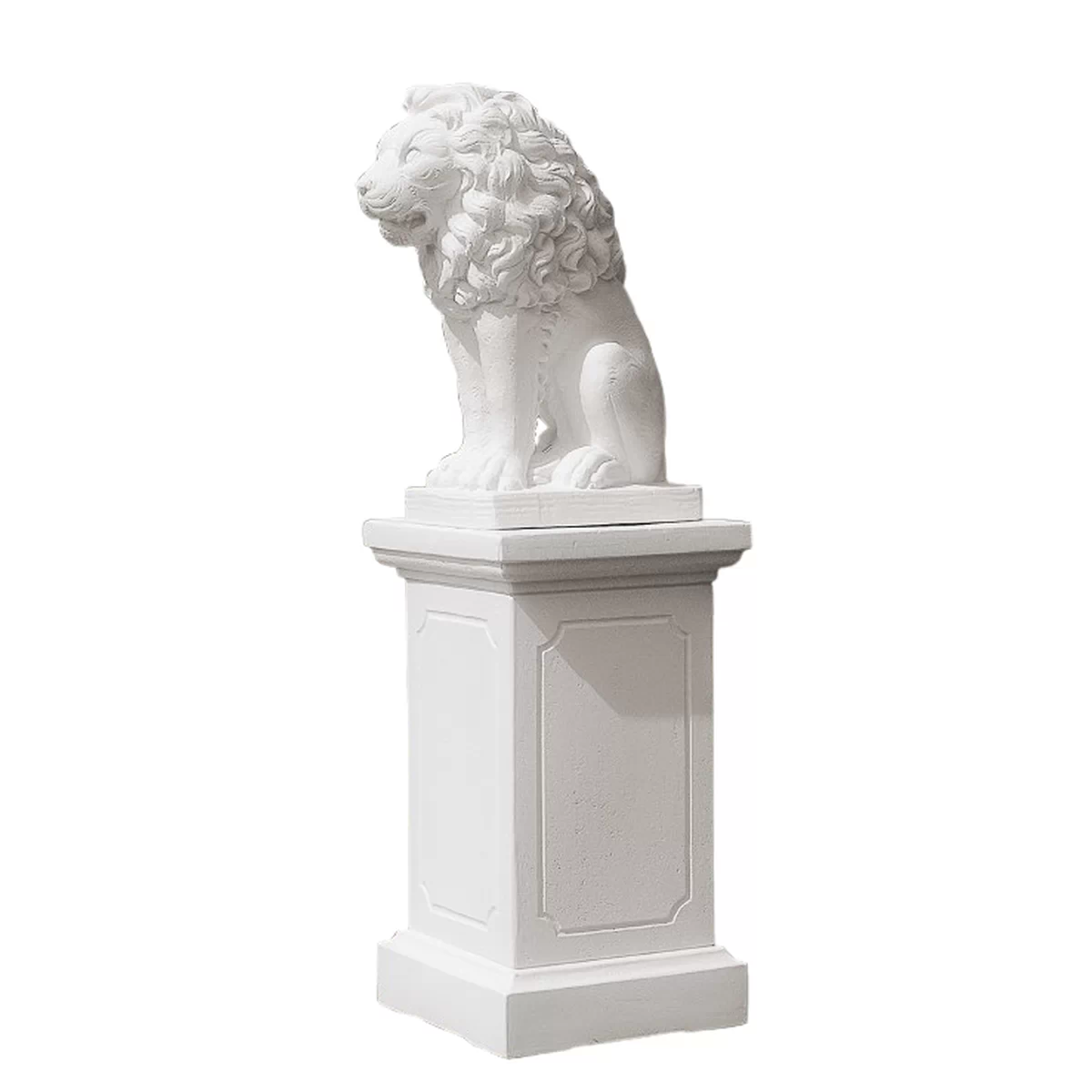 Leone Statue, e