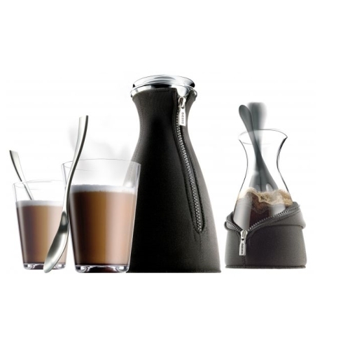 CafeSolo Geschenk-Set Neopren schwarz