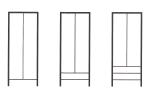 marian Schrank Hhe 145 cm