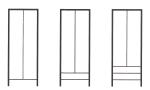 marian Schrank Hhe 165 cm