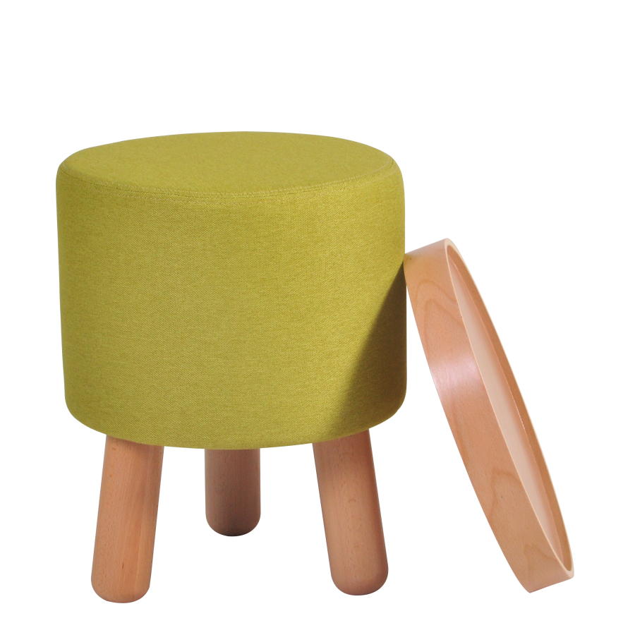 Hocker Molde mit abnehmbarem Tablett grün von GARAGEEIGHT Hocker Molde mit abnehmbarem Tablett grün