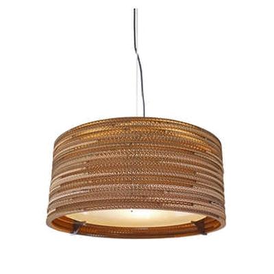 DRUM 36 Pendelleuchte,  92 cm, natur