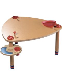 HABA Spieltisch mit Wendeauflage maisgelb von HABA HABA Spieltisch mit Wendeauflage maisgelb